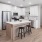 Quartz countertops in apartment kitchens at The Reserve at Mendota Village